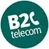 zensmart is showing Green circular logo with “B2C telecom” written in white letters. The letter "C" is stylized to resemble a telephone handset. with print workflow automation