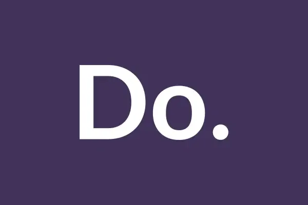 zensmart is showing The image showcases the word "Do." in large, white font centered on a solid dark purple background, evoking a sense of action and purpose. with print workflow automation