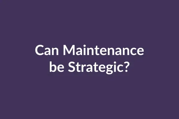 zensmart is showing Text on a purple background asking, "Can Maintenance be Video-Enhanced and Strategic? with print workflow automation