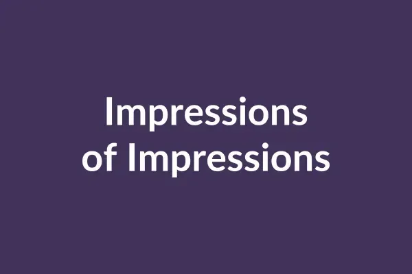 zensmart is showing White text on a dark purple background reads "Impressions of Impressions: 2025 in Long Beach. with print workflow automation
